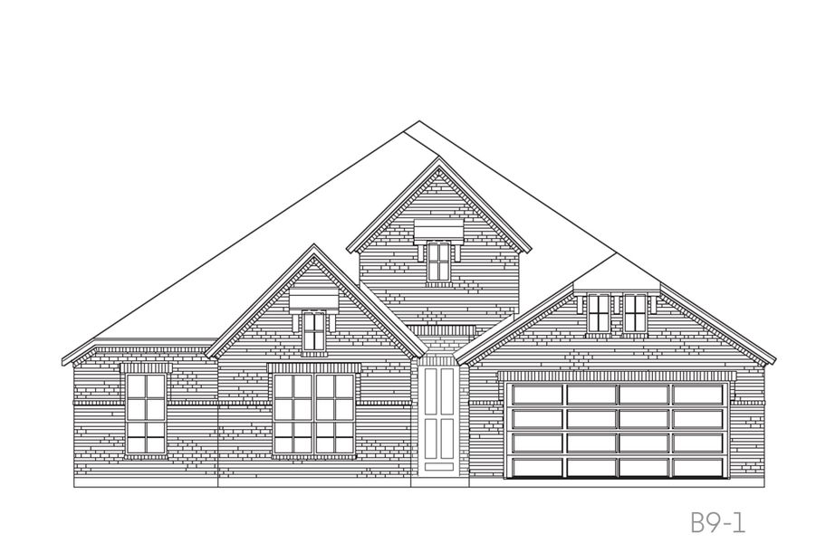 Representative rendering of the exterior for the Savannah by John Houston Homes (Image 3).