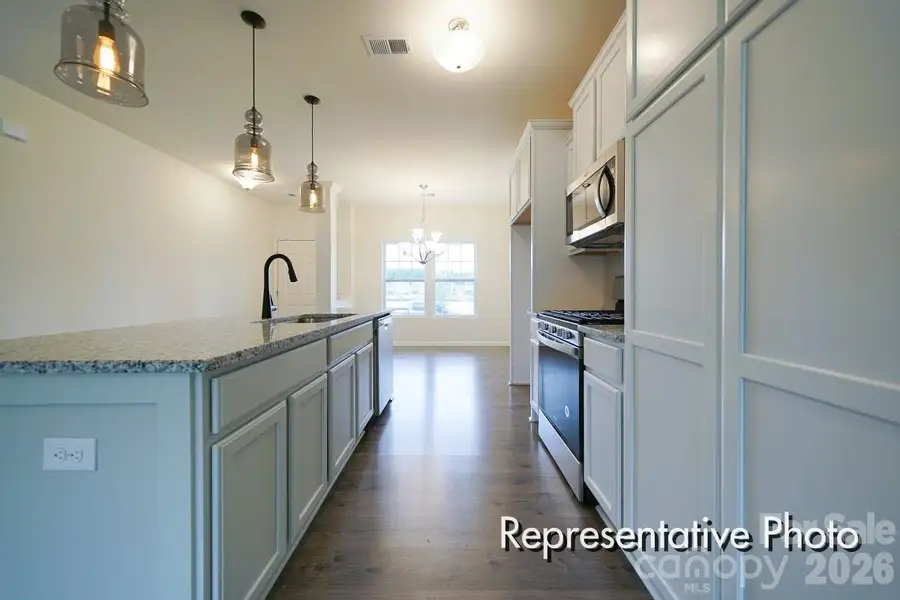 Furnished interior view inside a new home in Morgan Hills, Albemarle (Image 9).