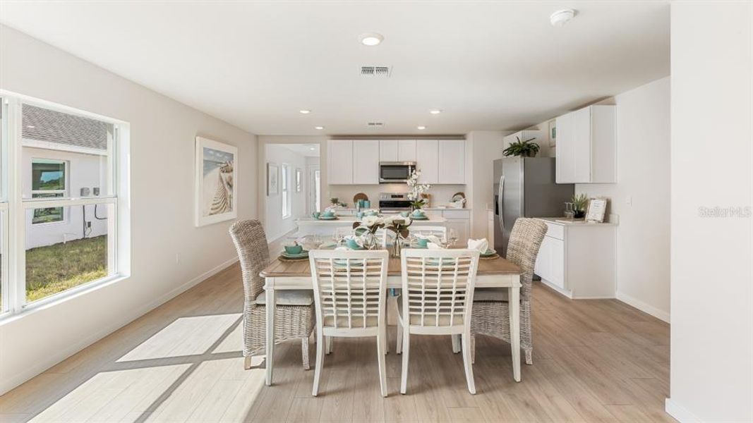 Furnished interior view inside a new home in , Punta Gorda (Image 8).