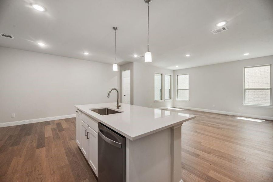 Furnished interior view inside a new home in Bayside, Rowlett (Image 11).