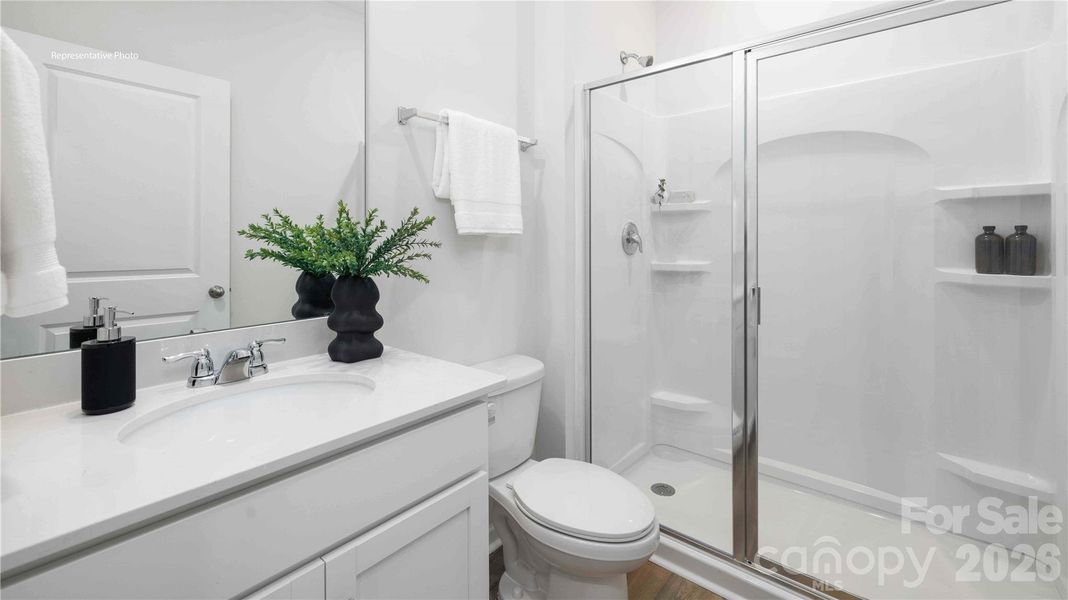 Furnished interior view inside a new home in Sonoma Hills, Charlotte (Image 10).
