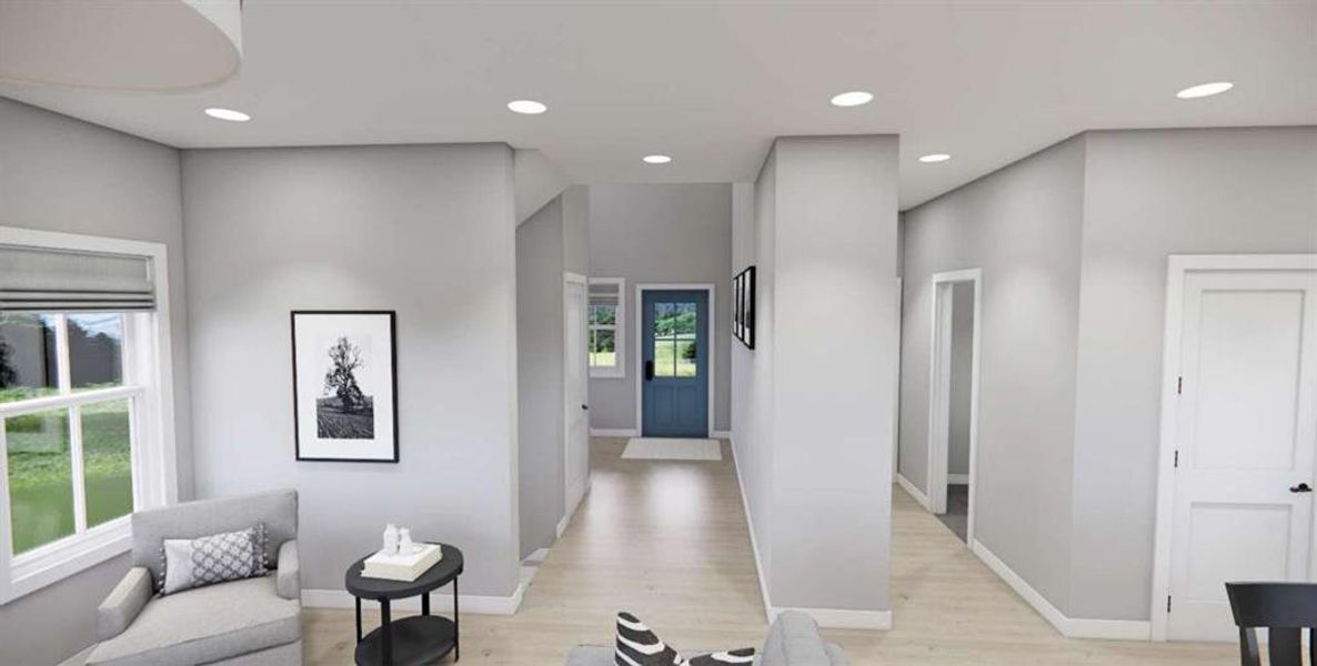 Furnished interior view inside a new home in , Carrollton (Image 28).