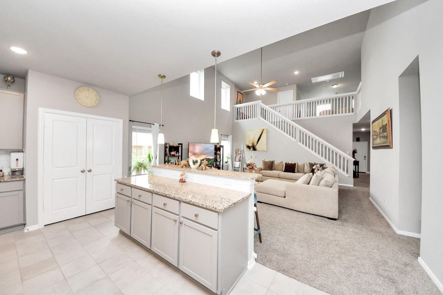 Furnished interior view inside a new home in Sierra Vista, Rosharon (Image 21).