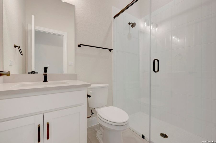 Furnished interior view inside a new home in The Crossvine 55’, Schertz (Image 7).