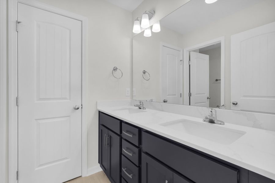 Representative furnished interior of a home built from the The Magnolia by Smith Family Homes in Sweetwater, Brunswick (Image 15).