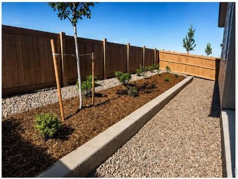 Exterior details and patio area of a home in Trevenna, Windsor (Image 2).