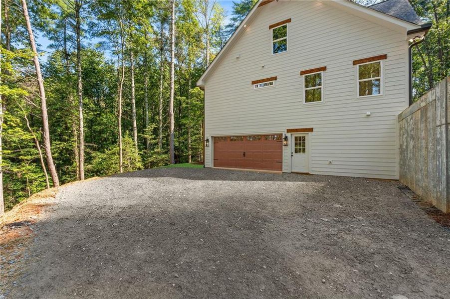 Exterior details and patio area of a home in , Dahlonega (Image 29).