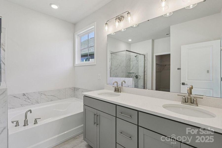 Furnished interior view inside a new home in Brookside, Troutman (Image 9).
