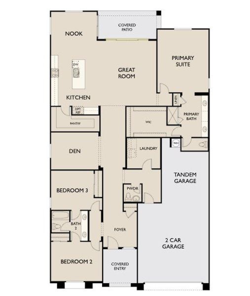 Topaz floorplan - Lot 563