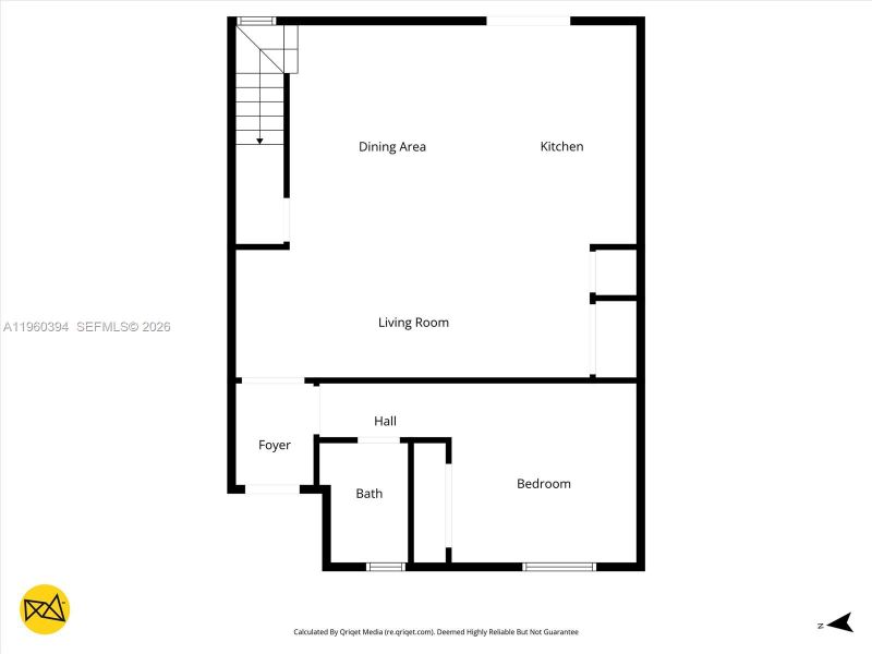 2D floor plan layout of this home in , Florida City, FL (Image 4).