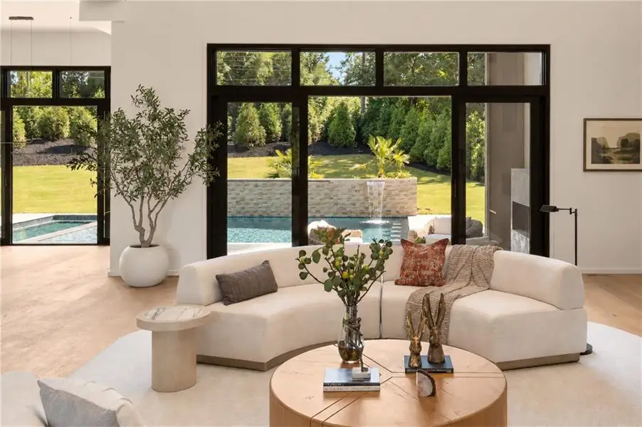 Furnished interior view inside a new home in , Marietta (Image 16).