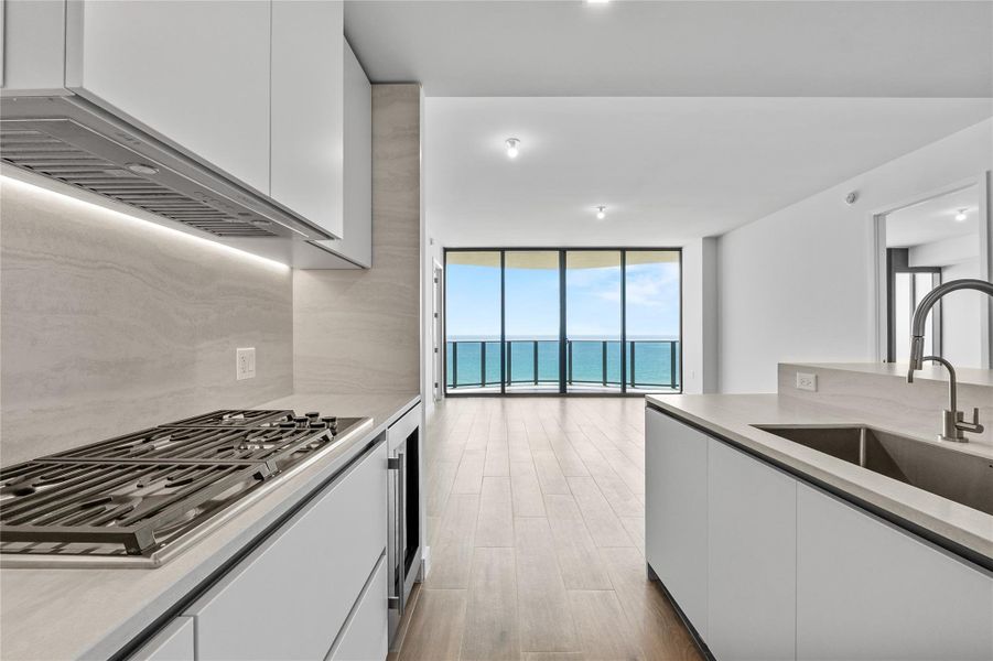 Furnished interior view inside a new home in Casamar, Pompano Beach (Image 8).