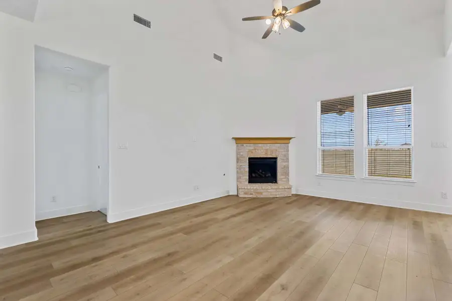Representative Family Room - some options shown