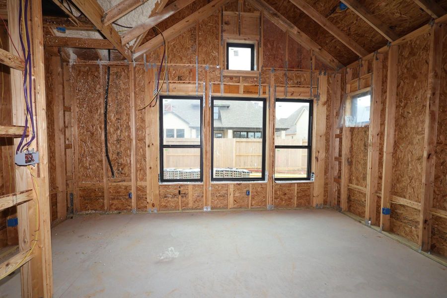 In-progress construction of a new home in Riceland - Summit Collection, Mont Belvieu, TX (Image 7).