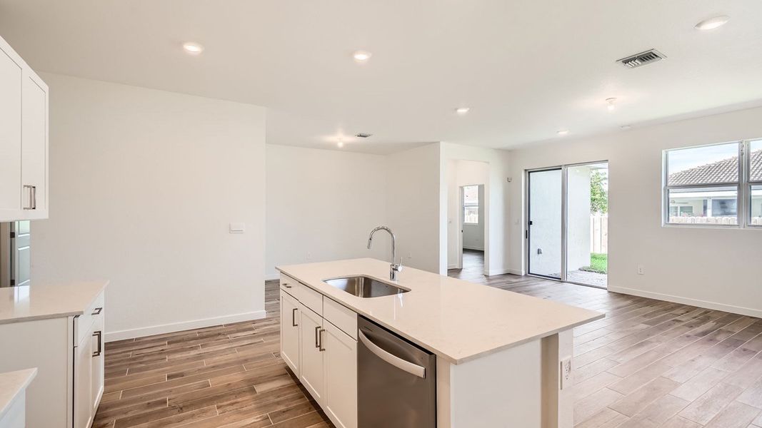 Representative furnished interior of a home built from the Davenport by D.R. Horton in Messina Place, Homestead (Image 33). Representative furnished interior of a home built from the Davenport by D.R. Horton in Messina Place, Homestead (Image 33).