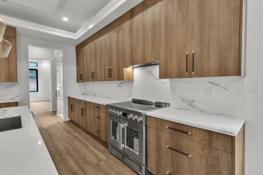 Furnished interior view inside a new home in , Atlanta (Image 9).
