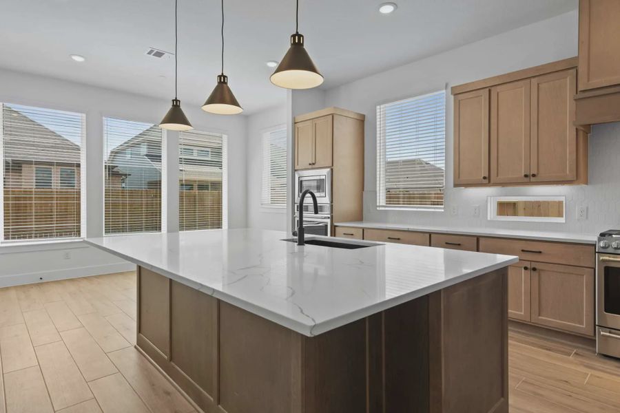 Representative furnished interior of a home built from the Rivercrest by Chesmar Homes in Riceland, Marion (Image 7).