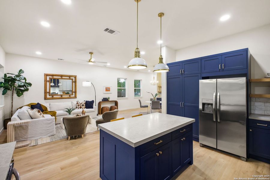 Furnished interior view inside a new home in , San Antonio (Image 16).