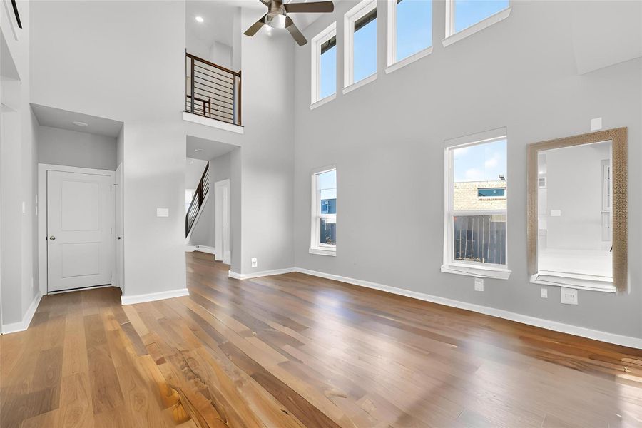 Spacious, unfurnished interior of a new home in Harvest Green, Richmond (Image 23). Spacious, unfurnished interior of a new home in Harvest Green, Richmond (Image 23).
