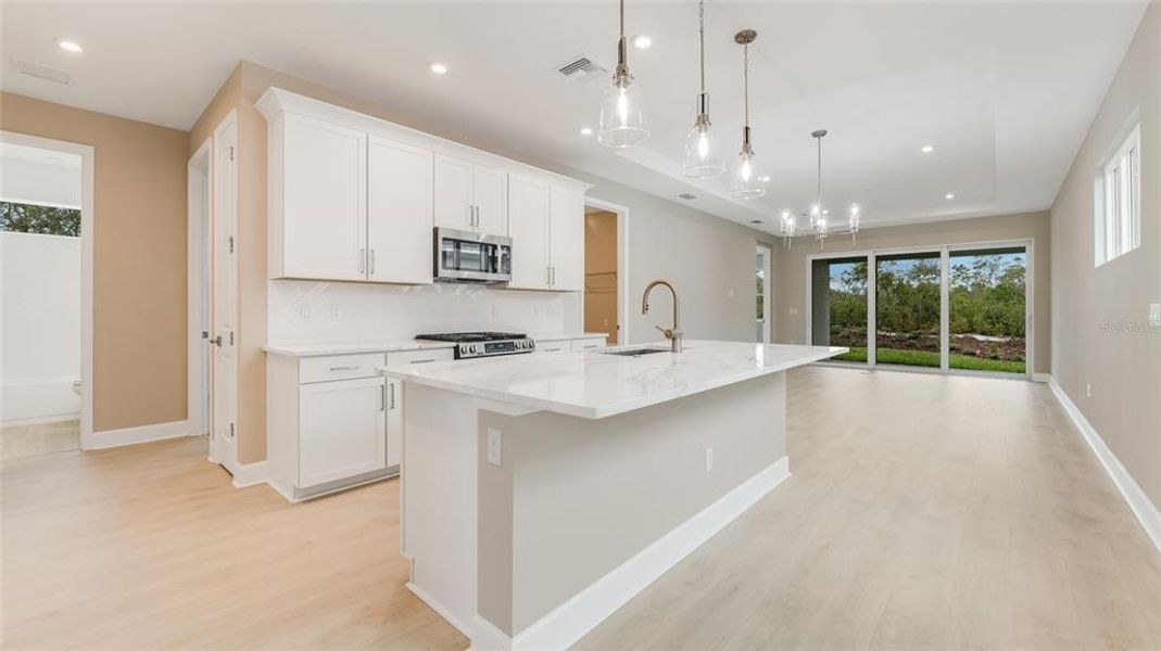 Furnished interior view inside a new home in Cresswind DeLand, Deland (Image 4).