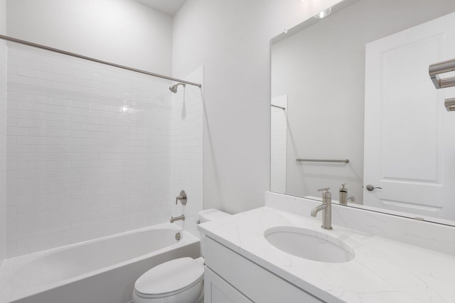 Furnished interior view inside a new home in The Manors Collection at Golden Overlook, Golden (Image 8).