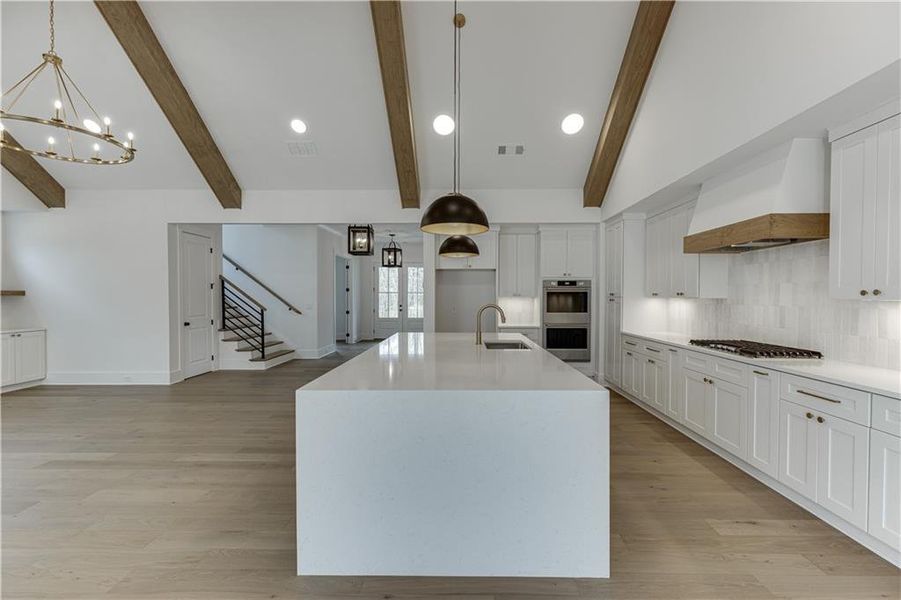 Furnished interior view inside a new home in , Pendergrass (Image 8).