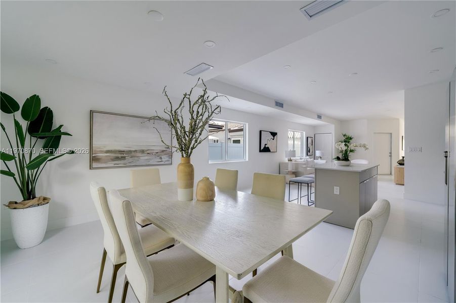 Furnished interior view inside a new home in , Miami (Image 11). Furnished interior view inside a new home in , Miami (Image 11).