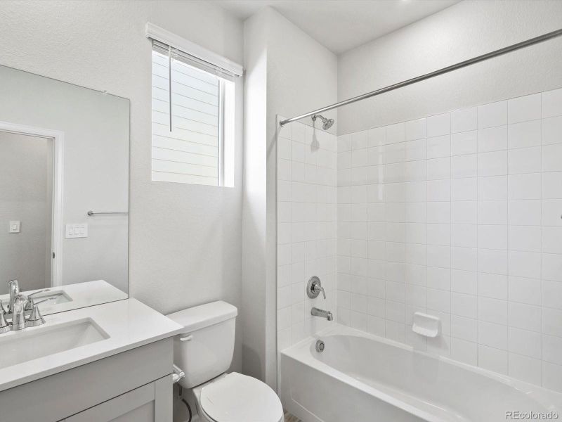 Furnished interior view inside a new home in Ridgeline Vista: The Canyon Collection, Brighton (Image 11).