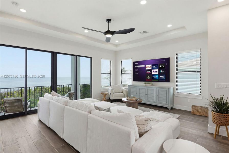 Furnished interior view inside a new home in , Melbourne Beach (Image 61).