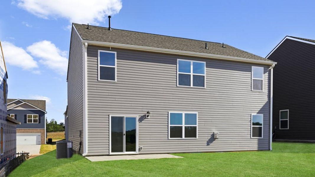 Exterior details and patio area of a home in Baxter Village, Boiling Springs (Image 21).