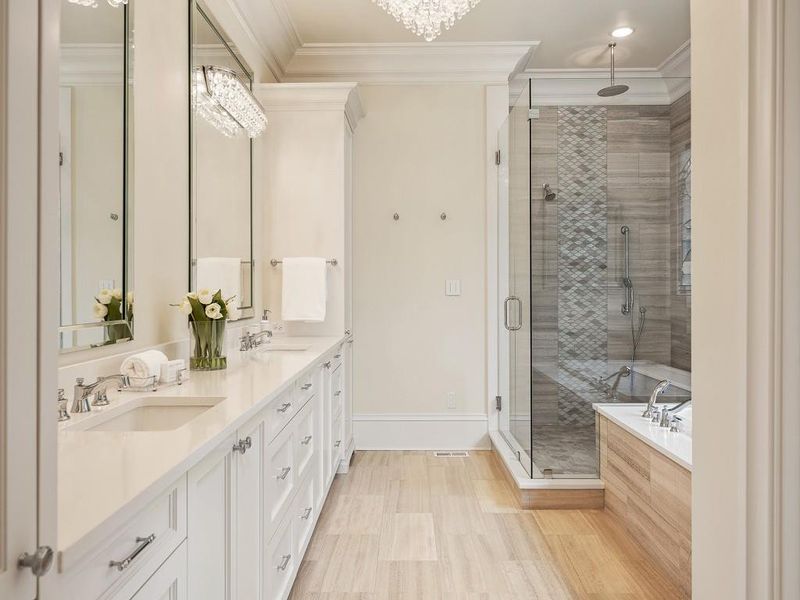 Furnished interior view inside a new home in , Alpharetta (Image 30). Furnished interior view inside a new home in , Alpharetta (Image 30).