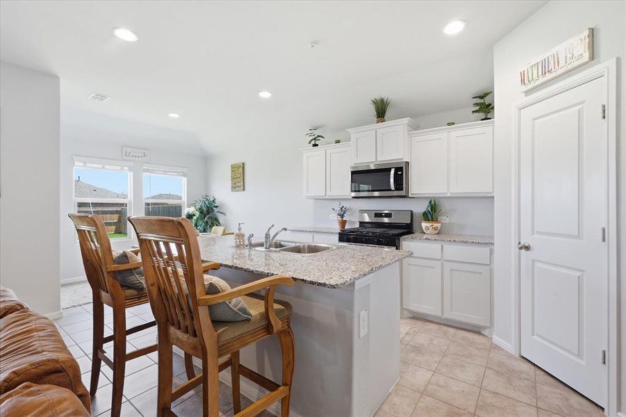 Furnished interior view inside a new home in Cresson Estates, Cresson (Image 12).