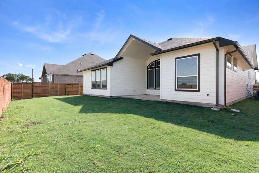 Exterior details and patio area of a home in Broken Oak, Georgetown (Image 3). Exterior details and patio area of a home in Broken Oak, Georgetown (Image 3).