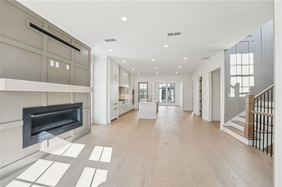 Spacious, unfurnished interior of a new home in Park Walke, Alpharetta (Image 53).