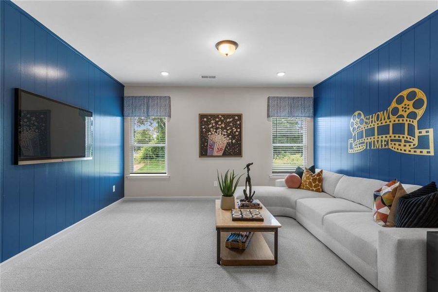 Furnished interior view inside a new home in Sagebrook, Powder Springs (Image 27).