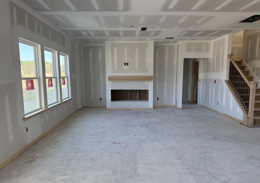 Family Room featuring the AW Collection® Artisan - Textural layers and details made for slowing down.