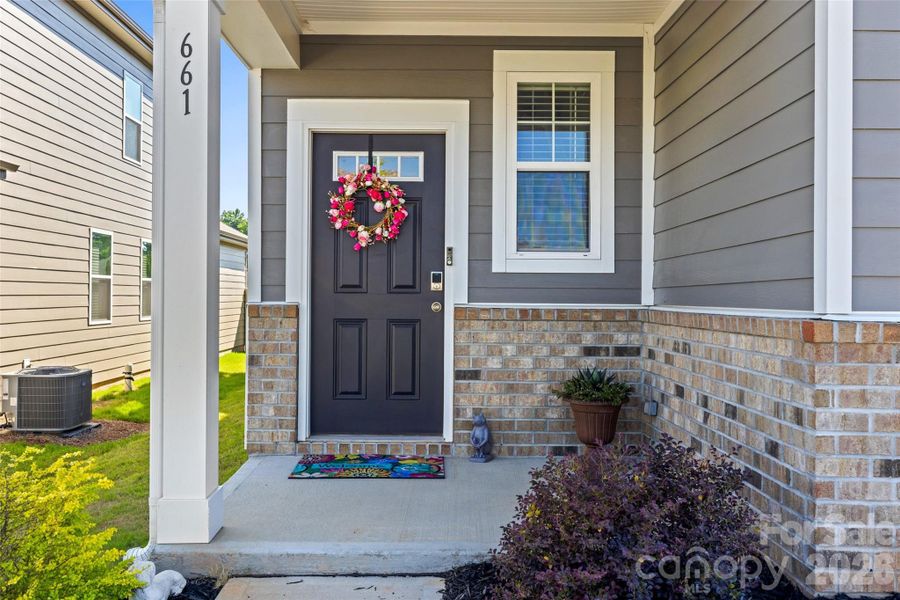 Exterior details and patio area of a home in , York (Image 3).