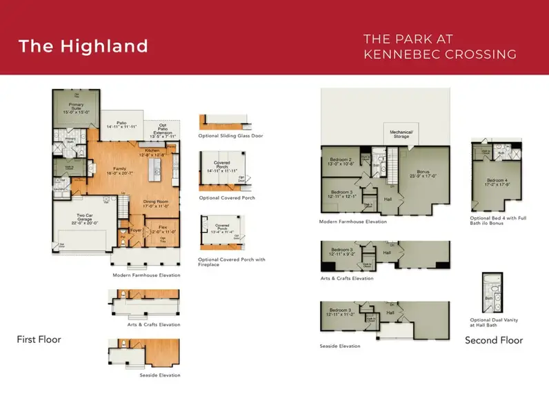 2D floor plan layout for the The Highland by RobuckHomes in Kennebec Crossing, Angier, NC (Image 5). 2D floor plan layout for the The Highland by RobuckHomes in Kennebec Crossing, Angier, NC (Image 5).