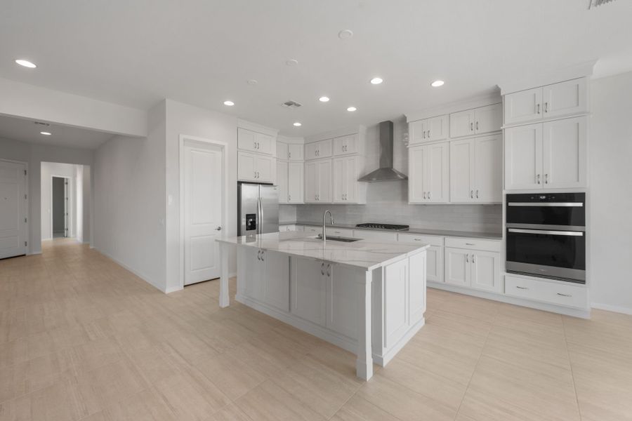 Furnished interior view inside a new home in Legado West, Queen Creek (Image 12).