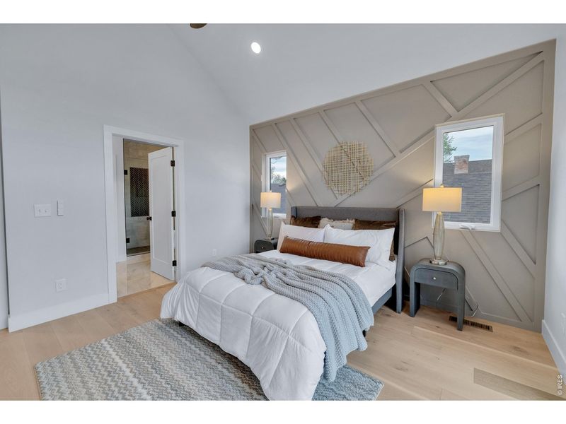 Furnished interior view inside a new home in , Denver (Image 36).