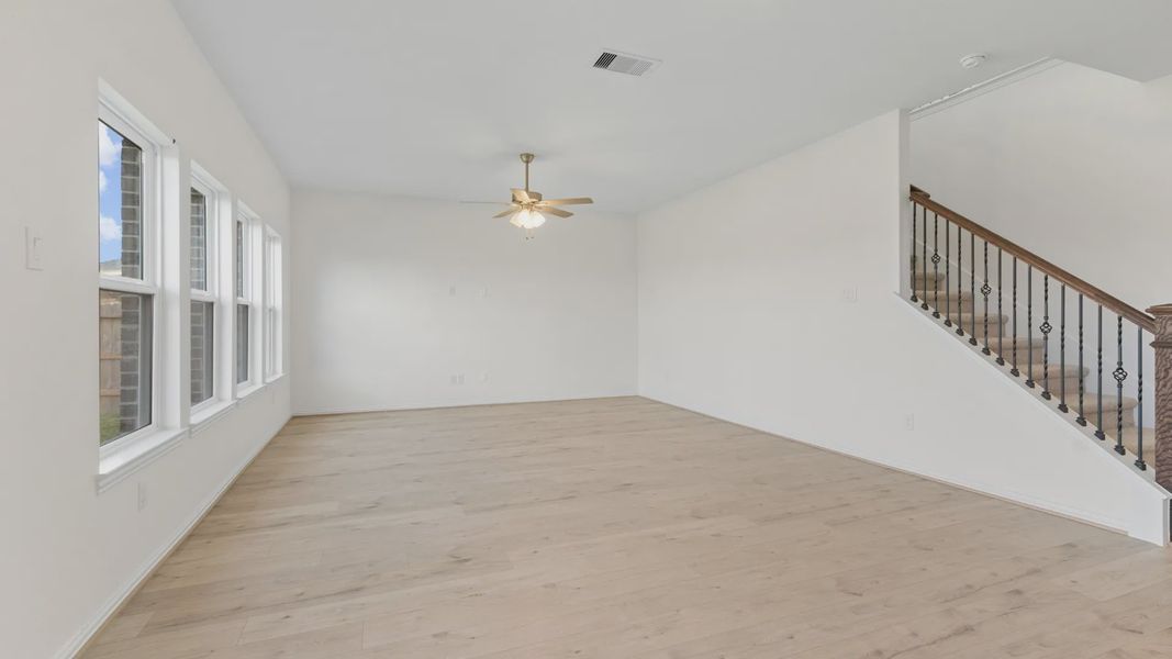 Representative furnished interior of a home built from the Maui by DRB Homes in Clear Creek, New Braunfels (Image 9).