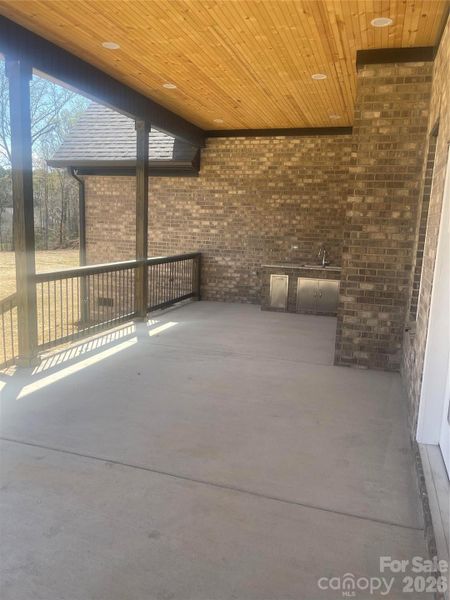 Exterior details and patio area of a home in , Salisbury (Image 24).