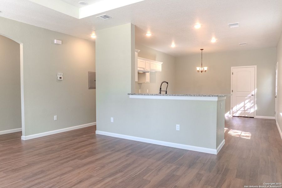 Spacious, unfurnished interior of a new home in , San Antonio (Image 15). Spacious, unfurnished interior of a new home in , San Antonio (Image 15).