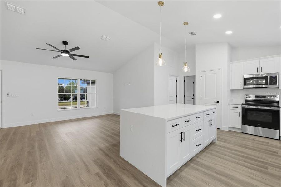 Furnished interior view inside a new home in , Ocala (Image 4).
