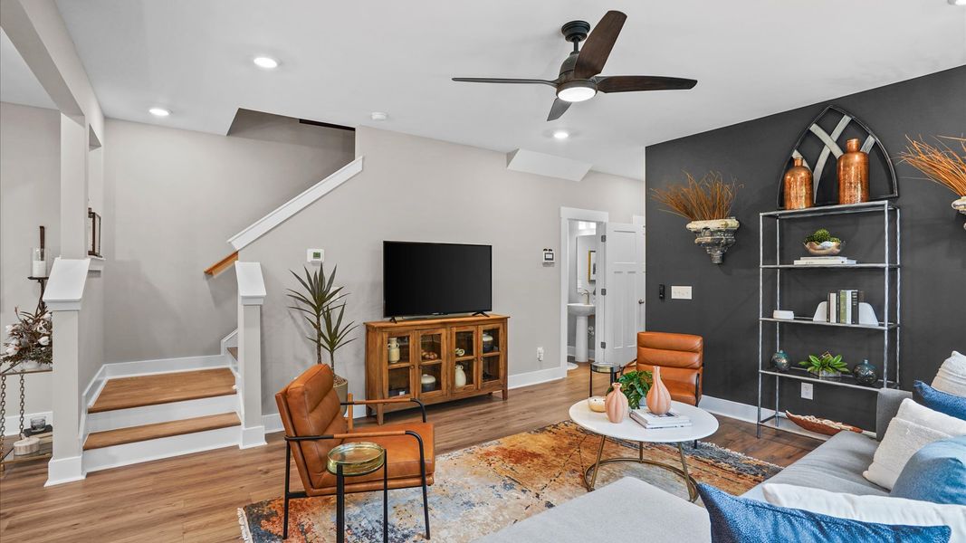 Furnished interior view inside a new home in Saluda Crossing, Piedmont (Image 18).