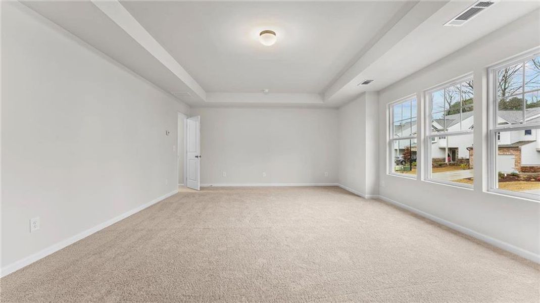 Spacious, unfurnished interior of a new home in Castleberry Pointe, Dawsonville (Image 11). Spacious, unfurnished interior of a new home in Castleberry Pointe, Dawsonville (Image 11).