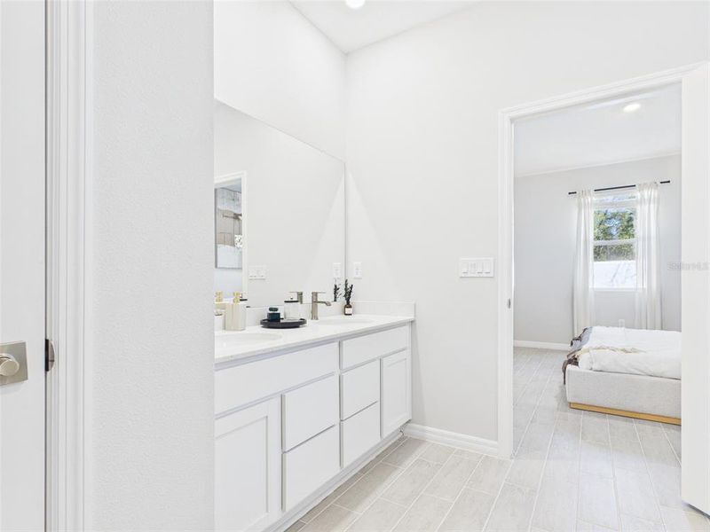 Furnished interior view inside a new home in , Ocala (Image 42).