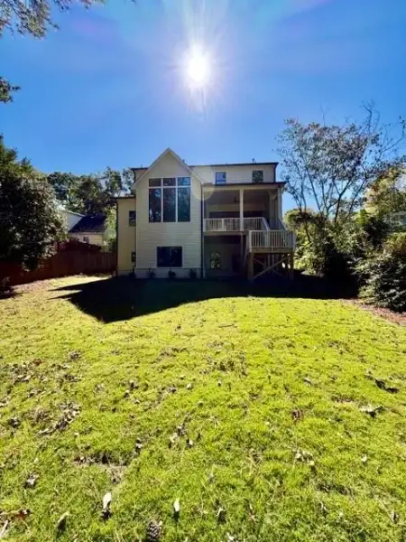 Exterior details and patio area of a home in , Atlanta (Image 27).