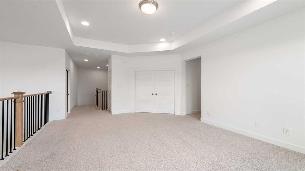 Spacious, unfurnished interior of a new home in The Lakes Of Somercrest 60', Midlothian (Image 27). Spacious, unfurnished interior of a new home in The Lakes Of Somercrest 60', Midlothian (Image 27).