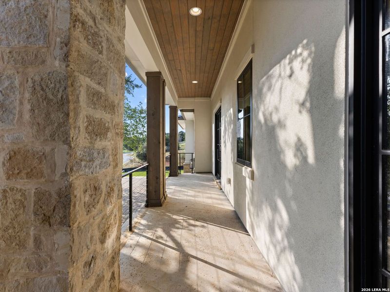 Exterior details and patio area of a home in , Horseshoe Bay (Image 27). Exterior details and patio area of a home in , Horseshoe Bay (Image 27).